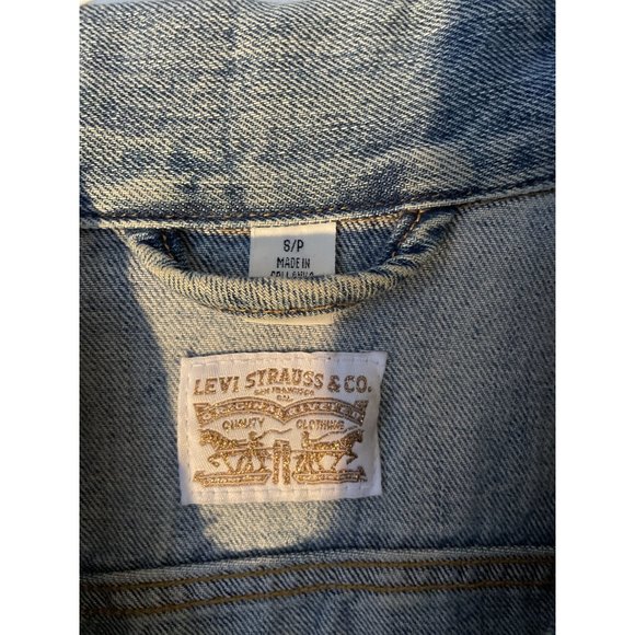 Levi's Denim Jean Jacket. Size S - Picture 3 of 3
